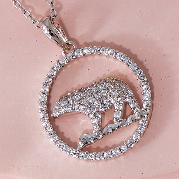 Polar Bear Necklace - Charmed Aroma Polar Bear Collection - Picture 1 of 3
